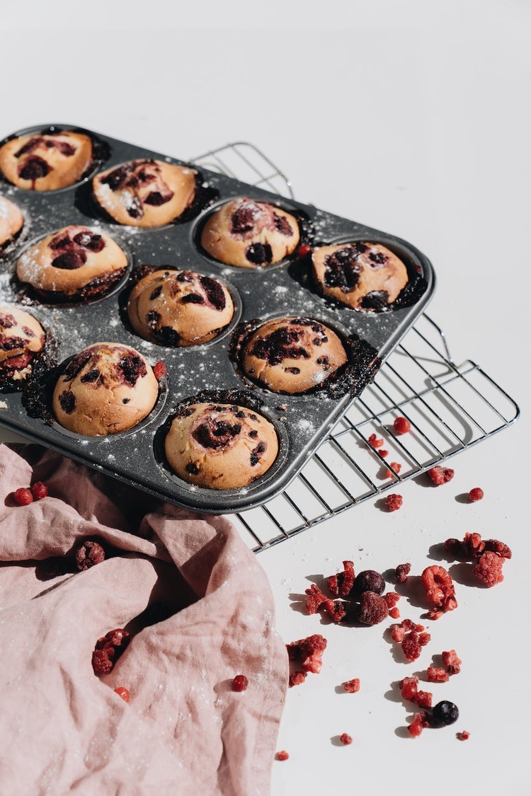 Raspberry and Blueberry Muffins - Muffin Recipe