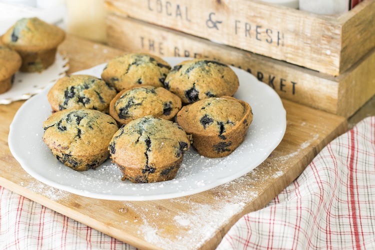 Muffins Recipe - Lemon Blueberry Muffins