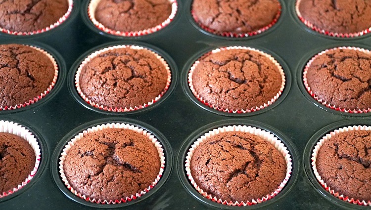 Made from Scratch Chocolate Muffins - Muffin Recipe