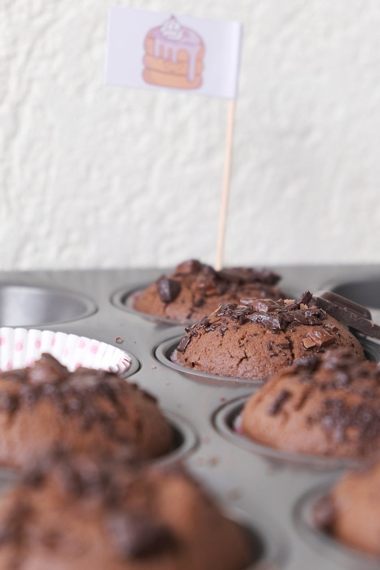 Chocolate Banana Muffins - Muffin Recipe