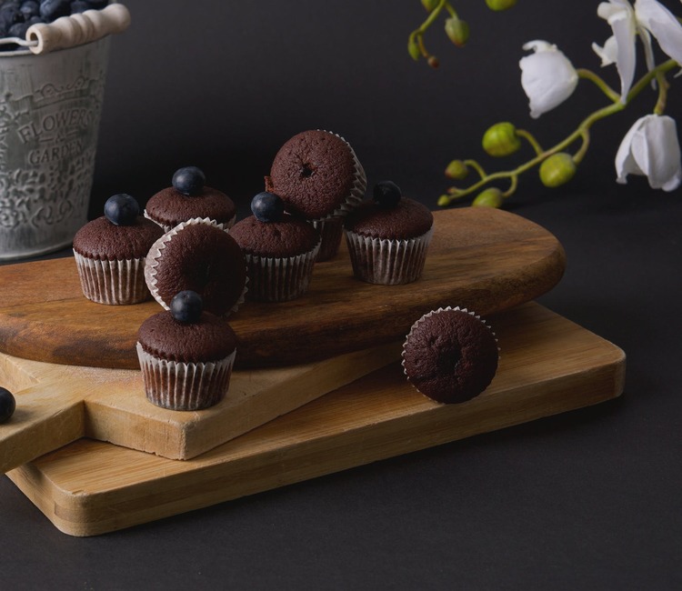 Muffin Recipe - Blueberry Chocolate Muffins